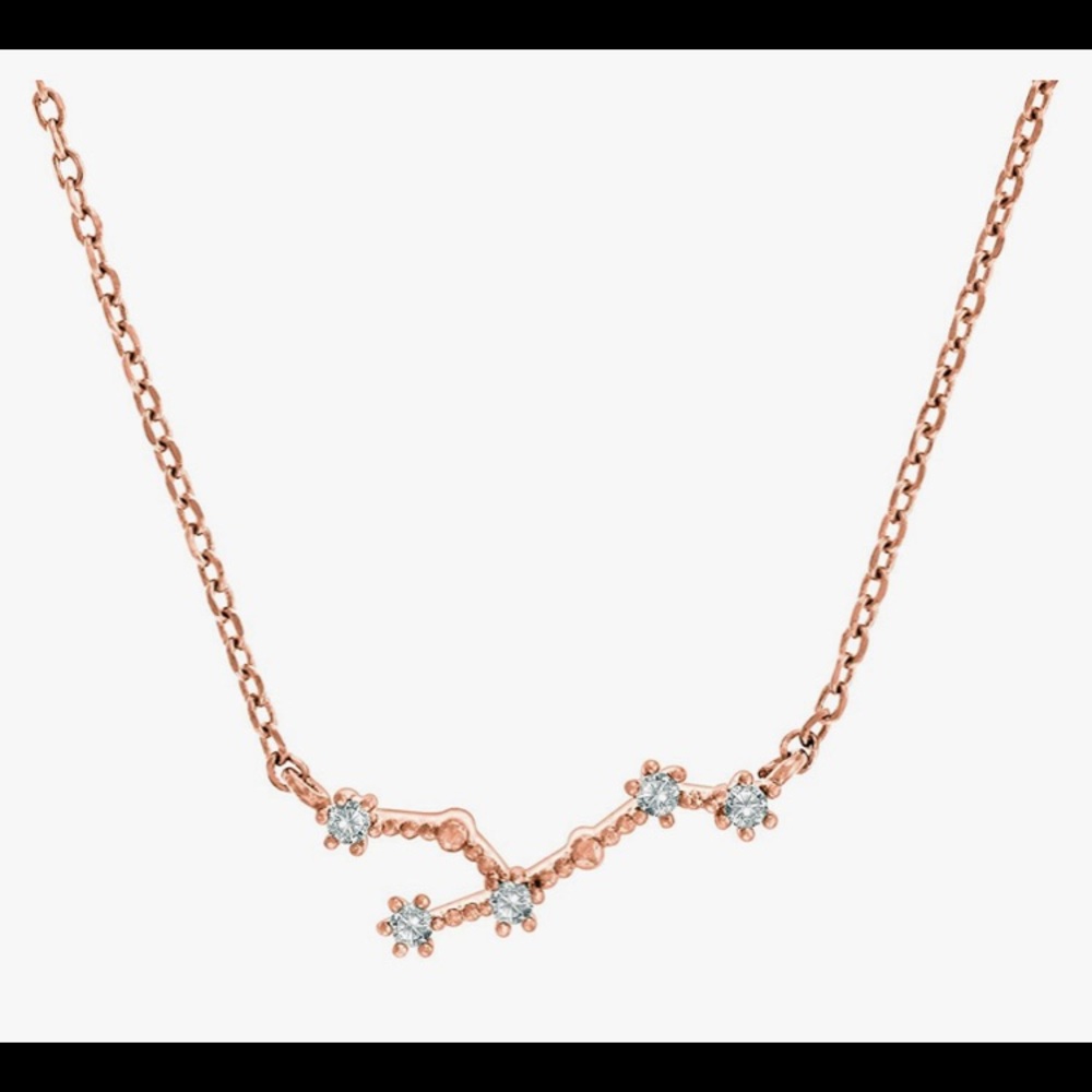 Povoi 14K Rose Gold Necklace Leo